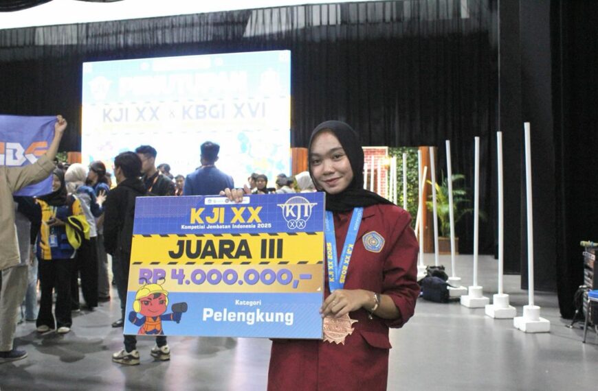 Smart Bridge Antar Mahasiswa Teknik Sipil UMM Naik Podium Nasional KJI 2025
