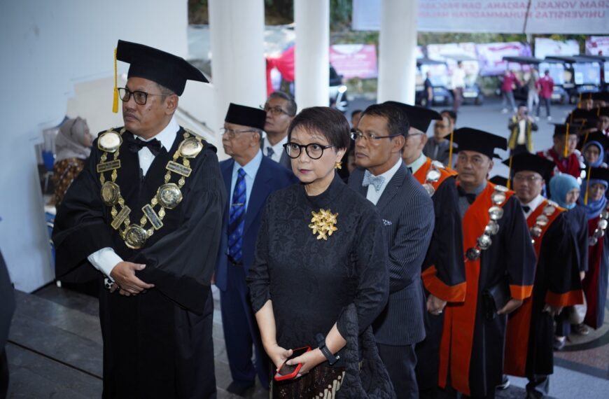 Raih Mandat UNESCO Chair, UMM Dinilai Retno Marsudi Jadi Garda Terdepan Ekosistem Air Dunia
